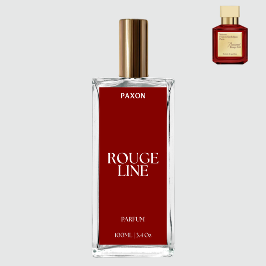 Rouge Line (inspirado en Baccarat Rouge 540 Extrait de Parfum - Maison Francis Kurkdjian)