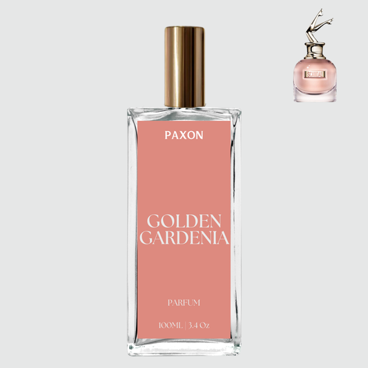 Golden Gardenia (inspirado en Scandal – Jean Paul Gaultier)